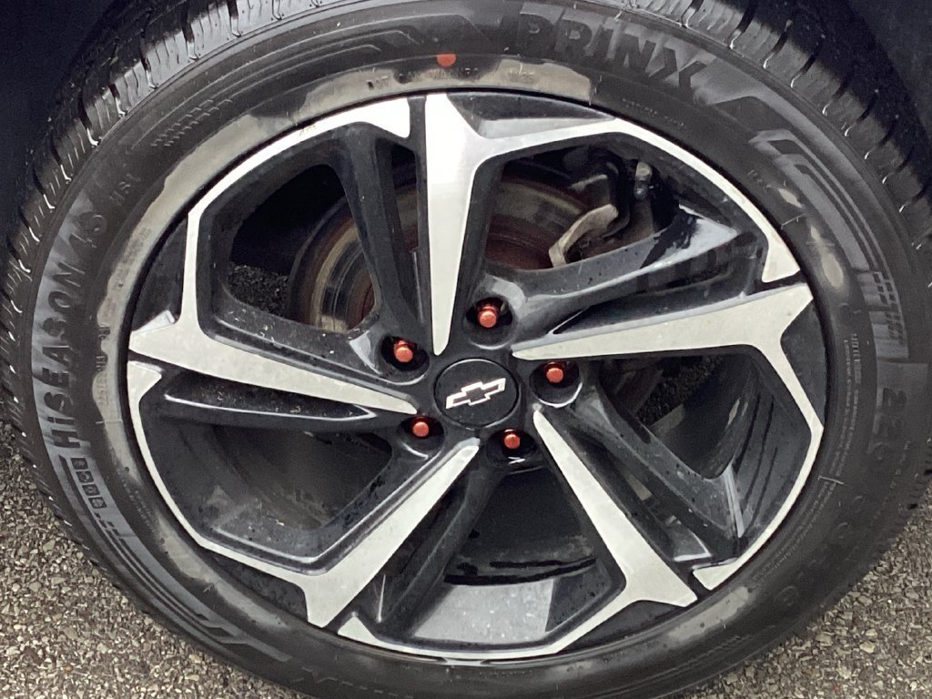 Used 2021 SCARLET RED METALLIC Chevrolet RS image 24