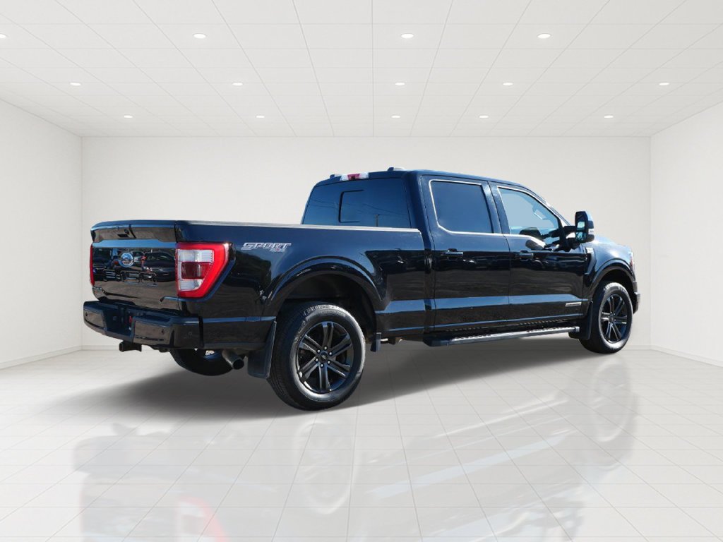 Certified Used 2021 Black Ford Lariat image 6