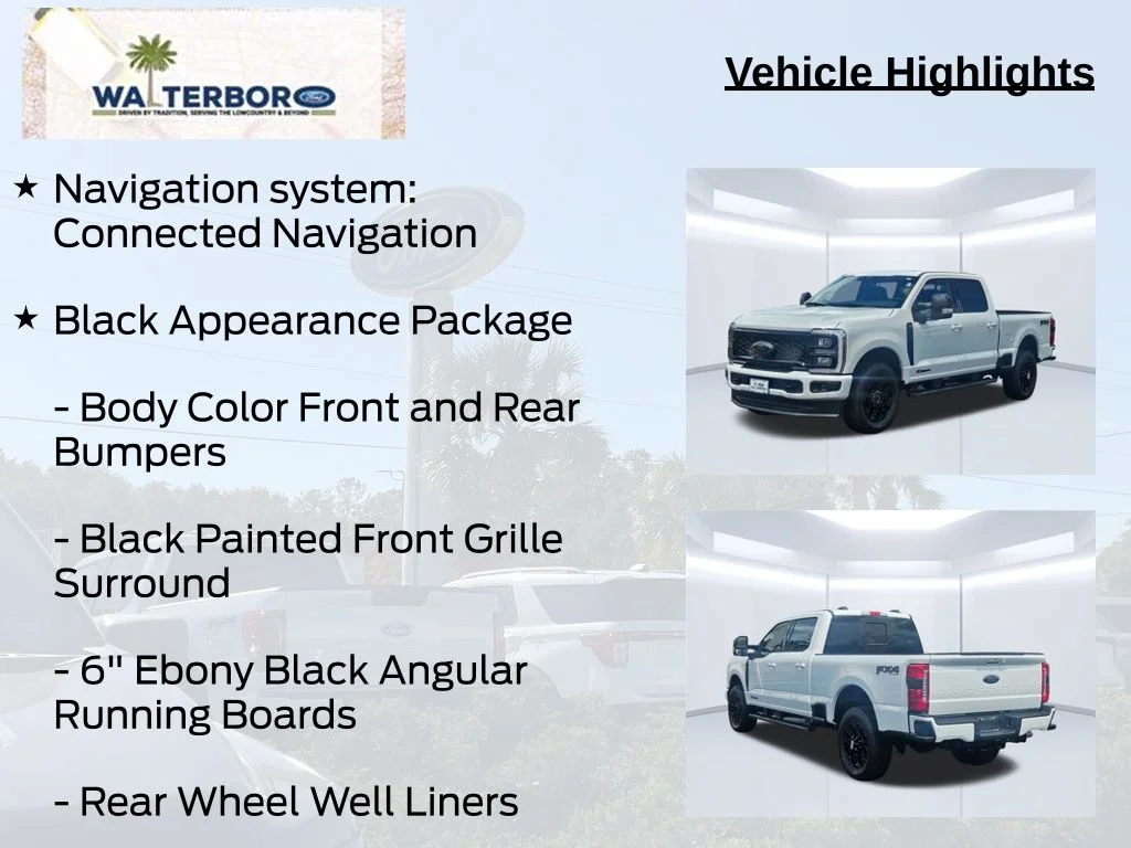 New 2026 Star White Metallic Tri-Coat Ford F-250® Lariat® image 5