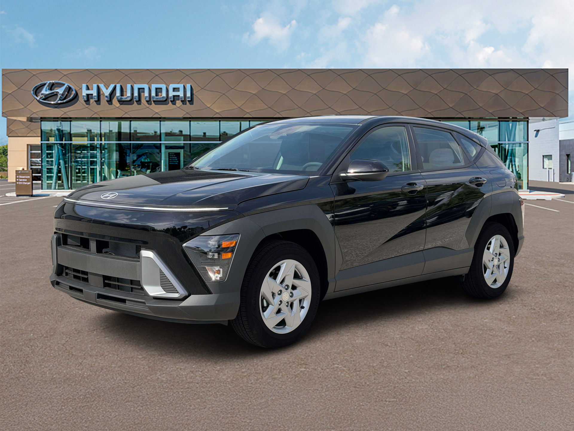 New 2027 Black Hyundai SE FWD image 2