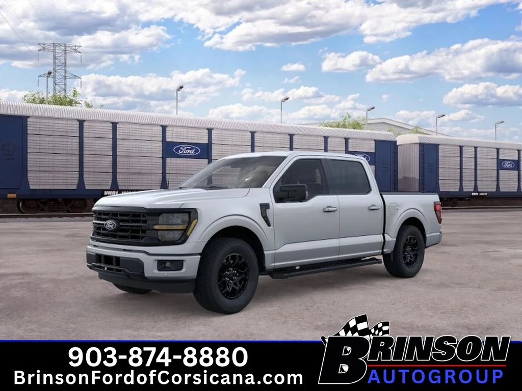 New 2026 Iconic Silver Metallic Ford XLT image 1