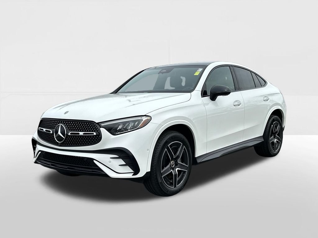 Used 2024 White Mercedes-Benz GLC 300 Coupe image 1