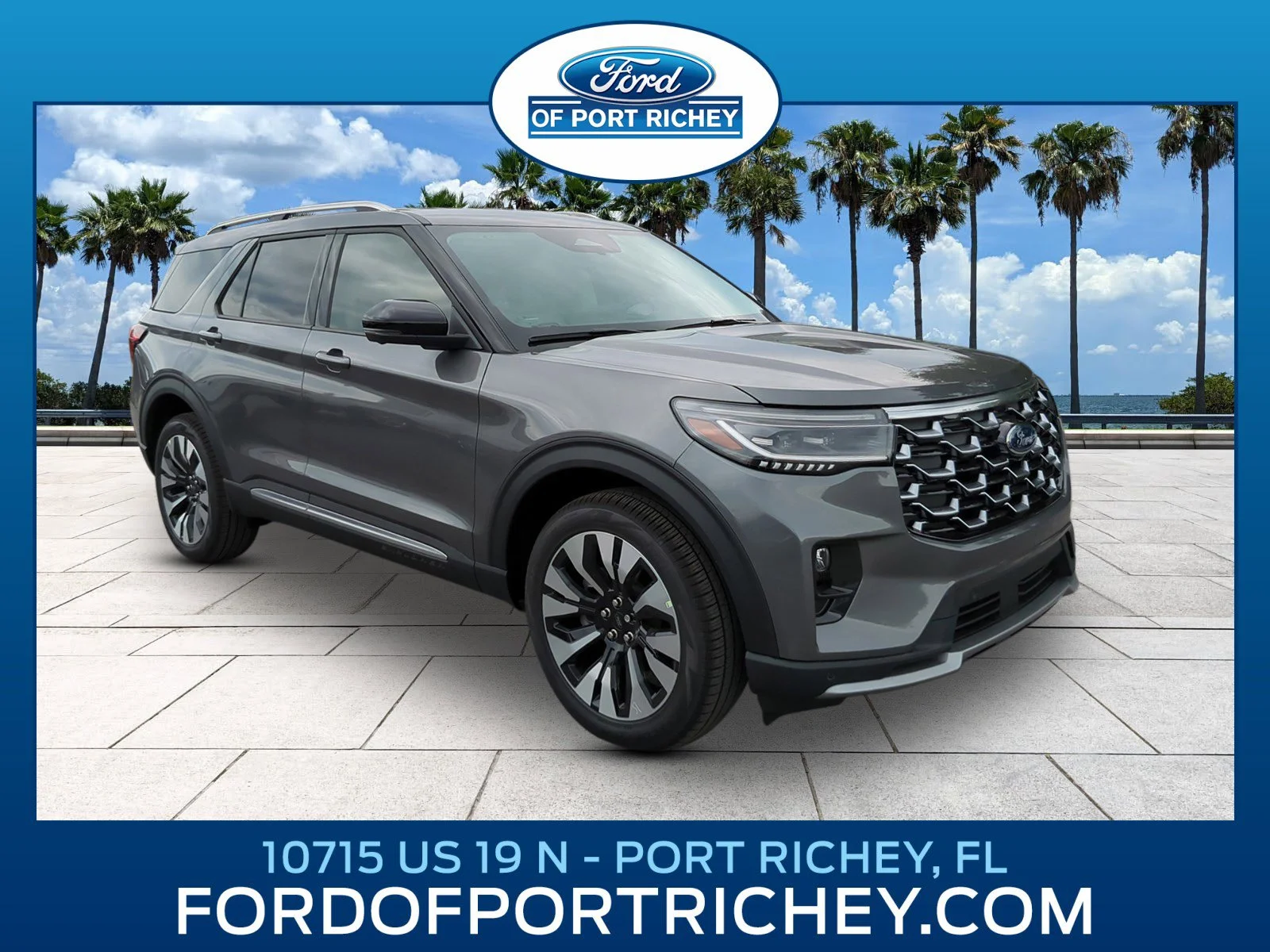New 2026 Carbonized Gray Metallic Ford Platinum™ image 1
