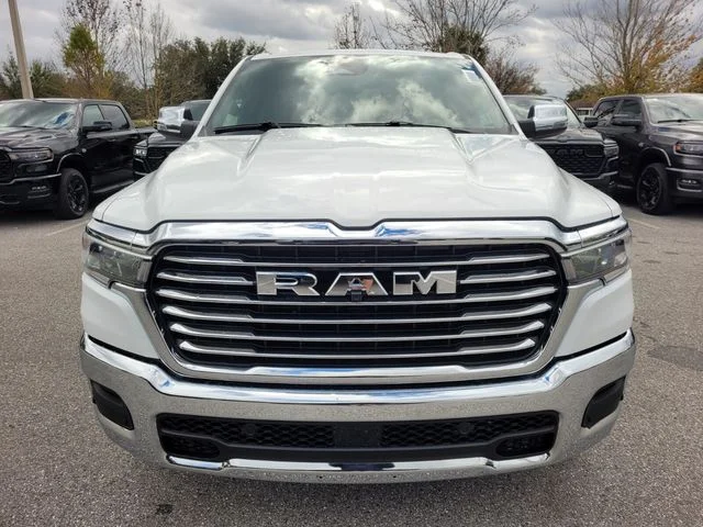 New 2026 Bright White Clear-Coat Exterior Paint RAM Laramie image 19