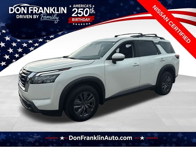 Used 2023 White Nissan SV image 1