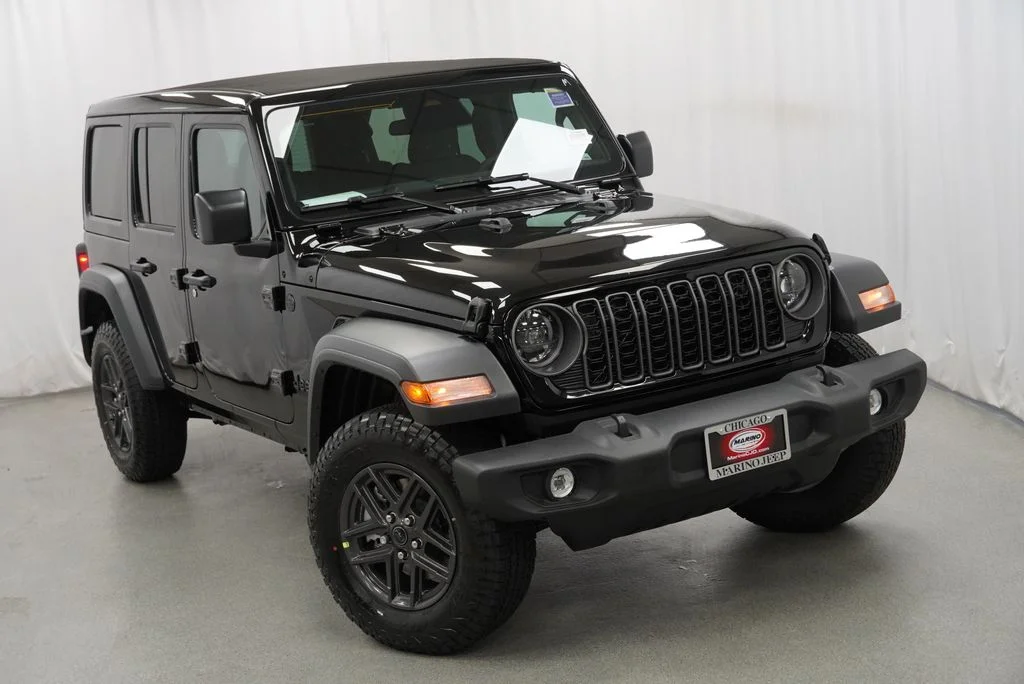 New 2027 Black Clear-Coat Paint Jeep Sport image 8