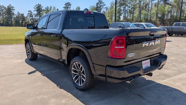 New 2026 Diamond Black Crystal Pearl-Coat Exterior Paint RAM Longhorn image 3