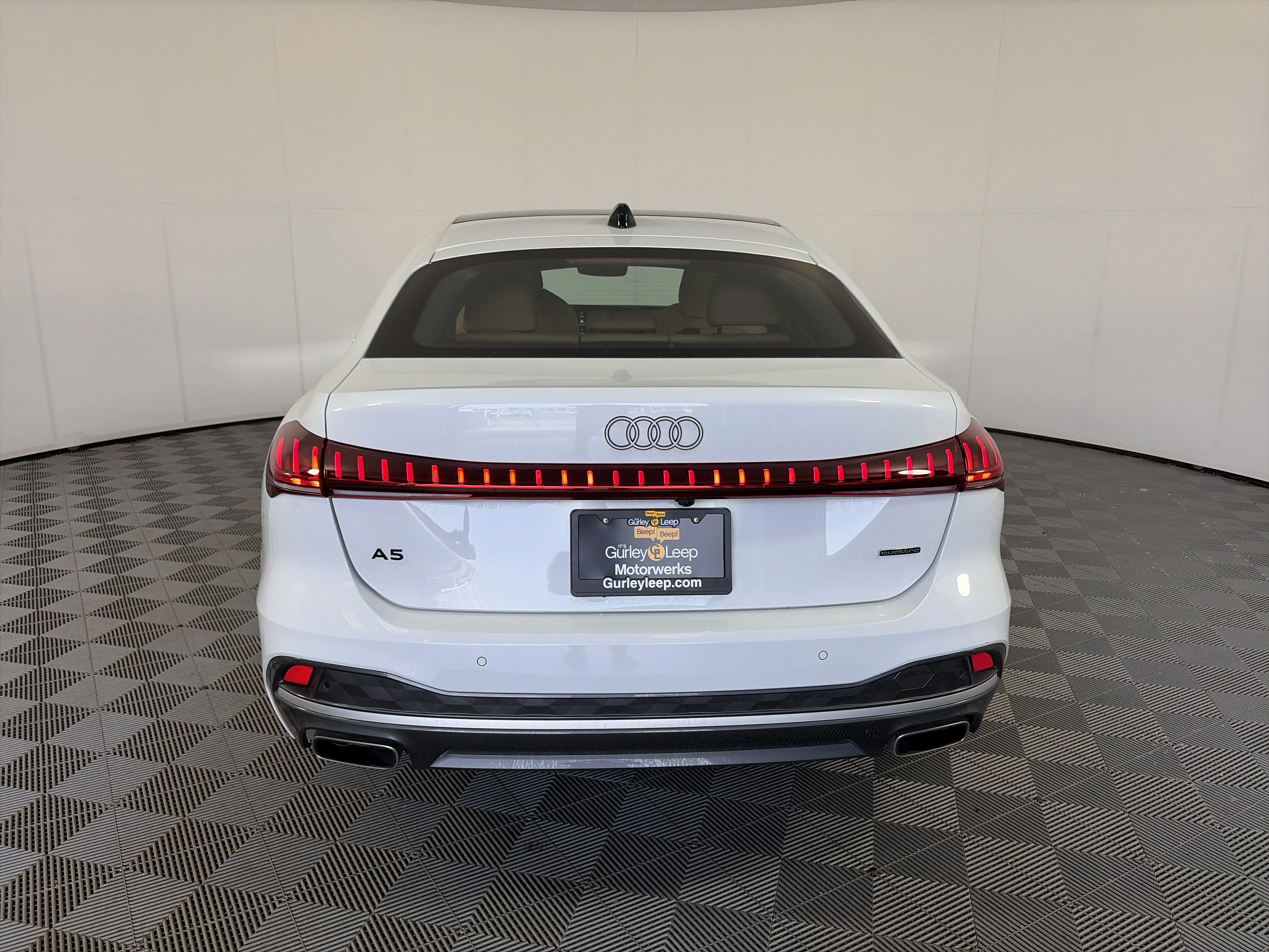 Used 2025 Glacier White Metallic Audi Premium Plus image 10