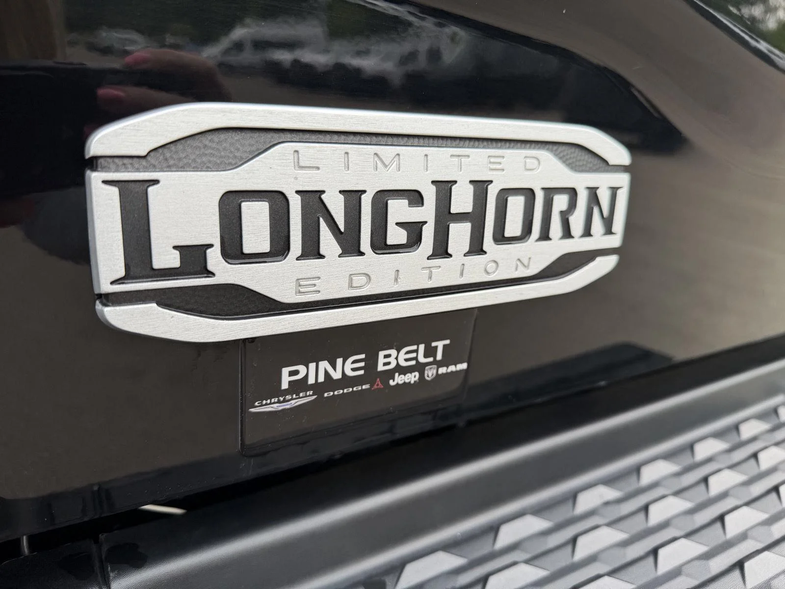 Used 2022 Diamond Black Crystal Pearlcoat Ram Longhorn image 26