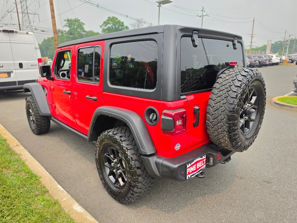 Used 2025 Firecracker Red Clear Coat Jeep Willys image 18
