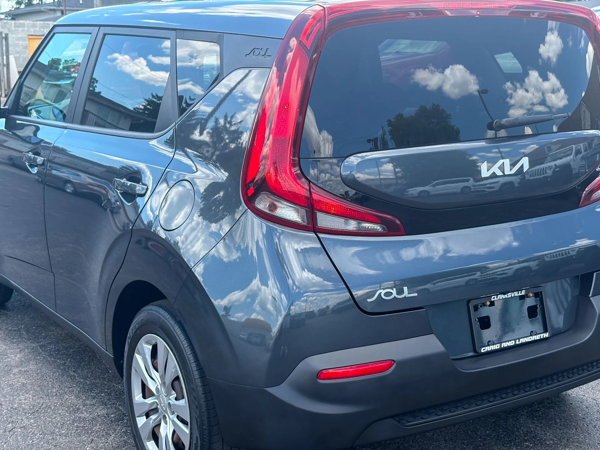 Used 2022 Gray Kia LX image 15