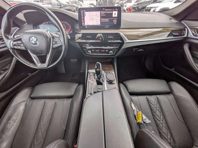 Used 2021 Bluestone Metallic BMW 530i image 13