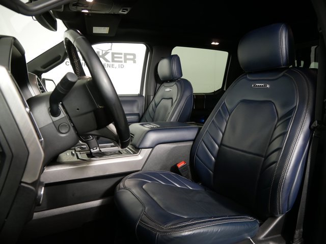 Used 2018 White Platinum Metallic Tri-Coat Ford Crew Cab Limited image 9