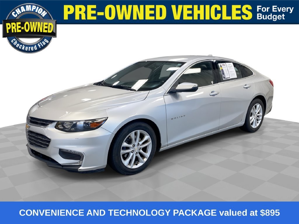 Used 2016 SILVER ICE METALLIC Chevrolet LT image 1