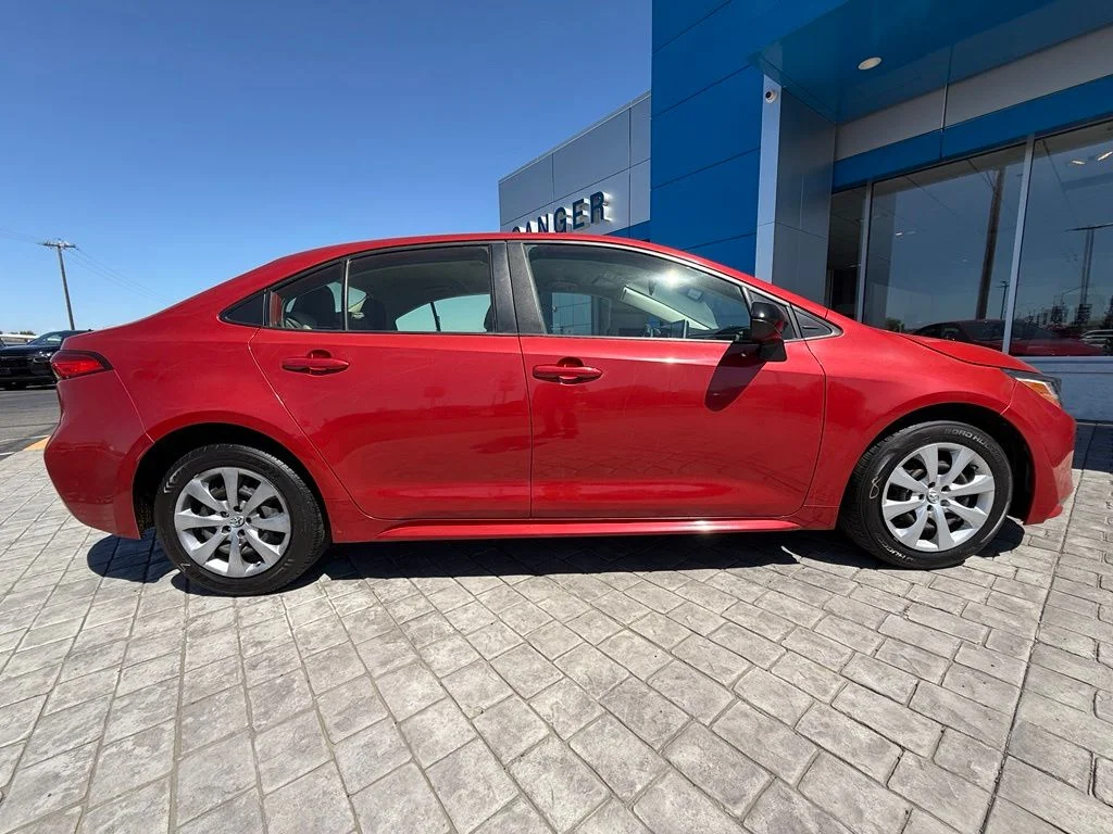 Used 2021 Red Toyota LE image 14