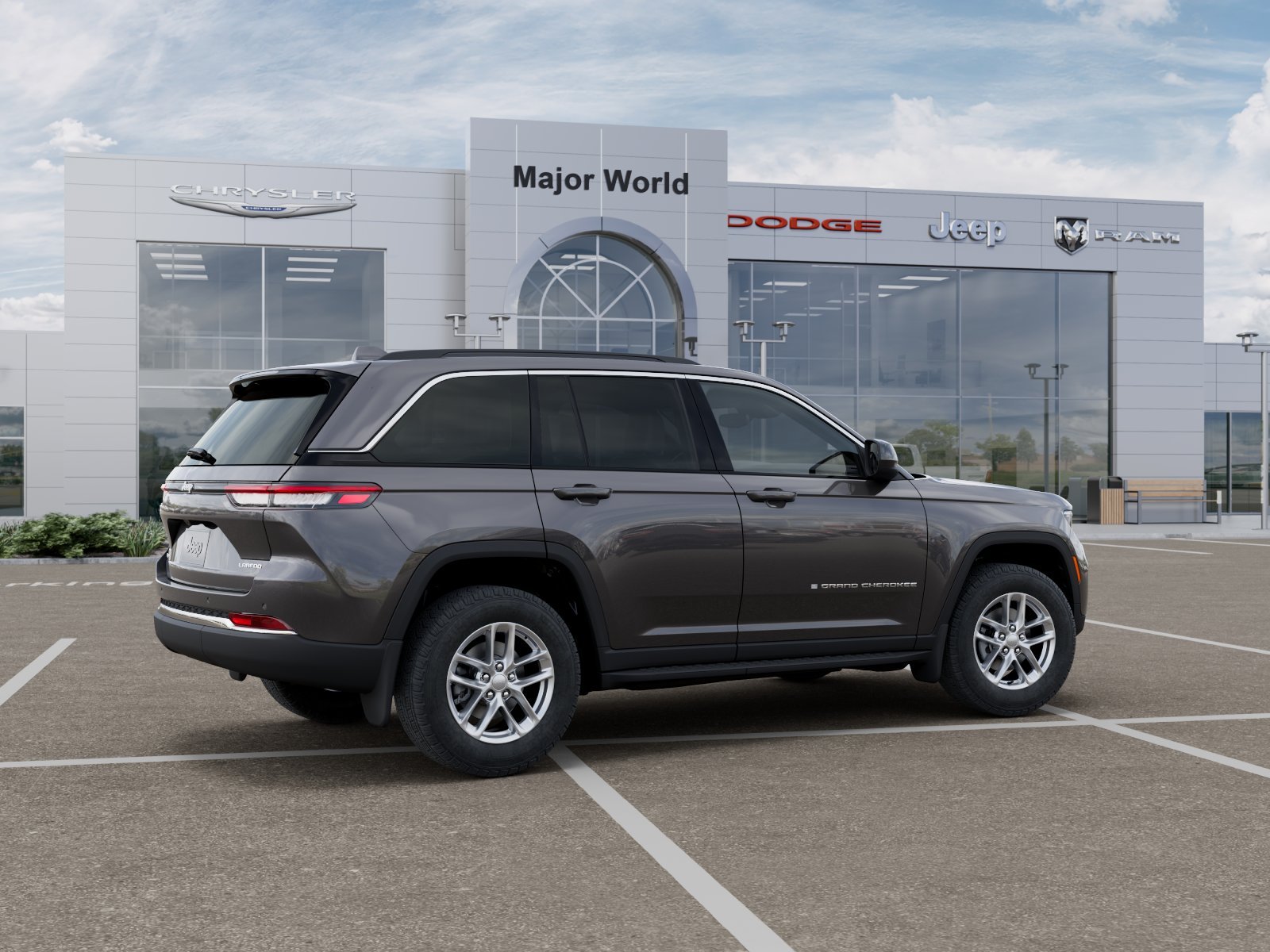 New 2026 Baltic Gray Metallic Clear-Coat Exterior Paint Jeep Laredo X image 4