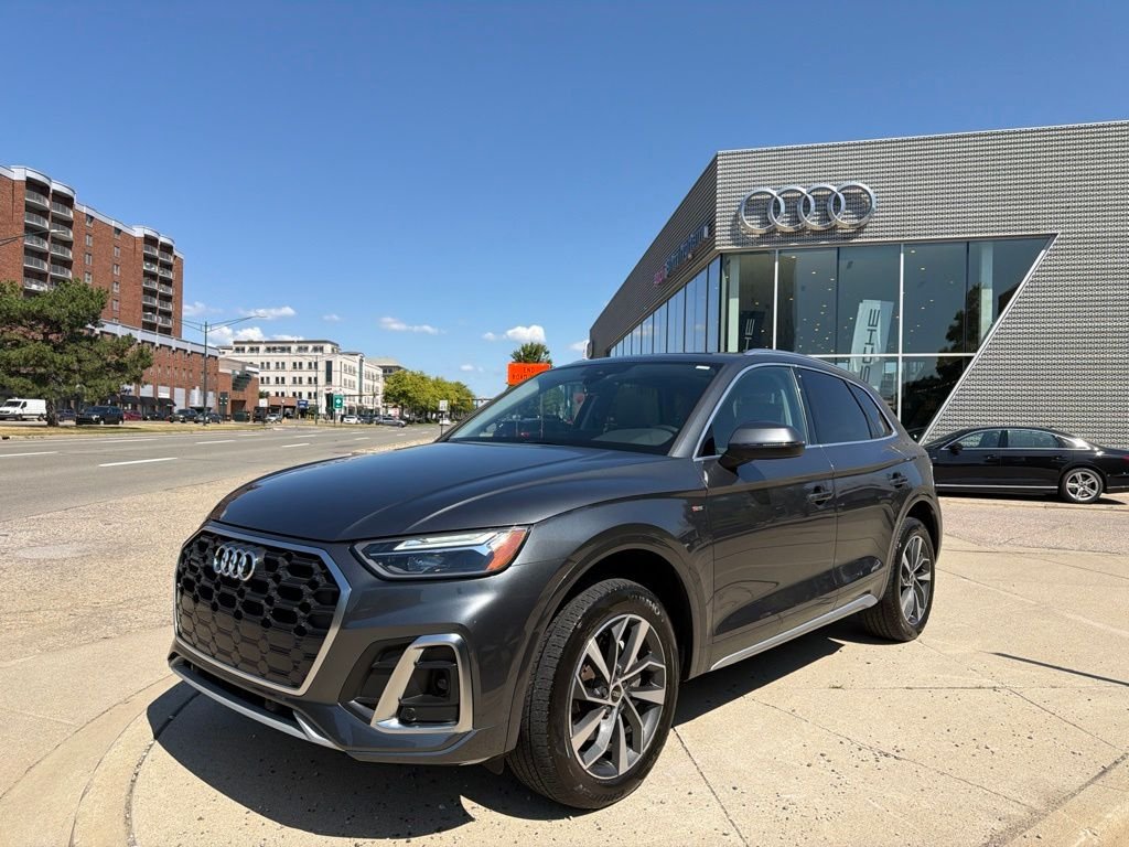 Used 2023 Gray Audi 45 S line Premium image 1