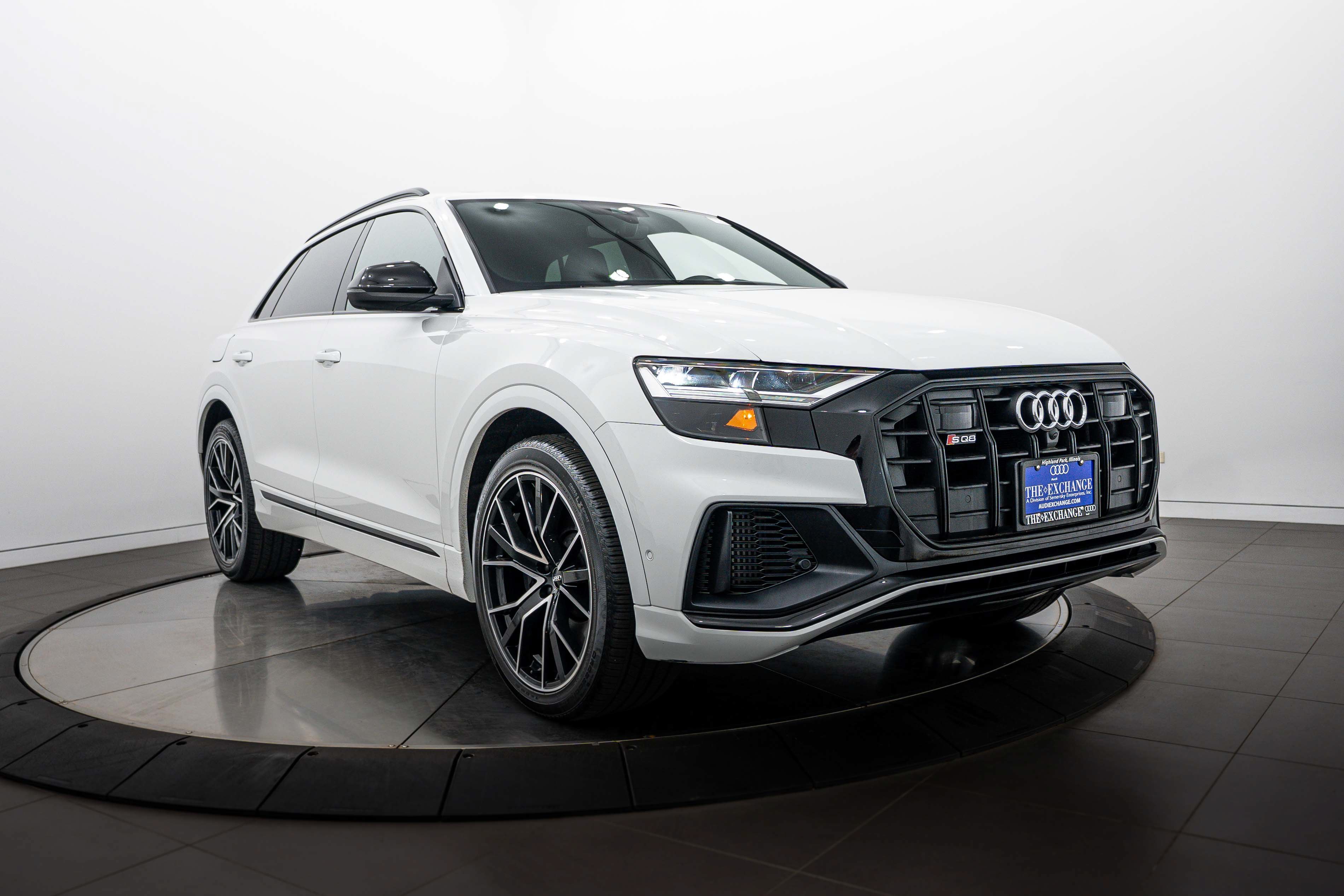 Used 2020 Carrara White Audi Premium Plus image 2