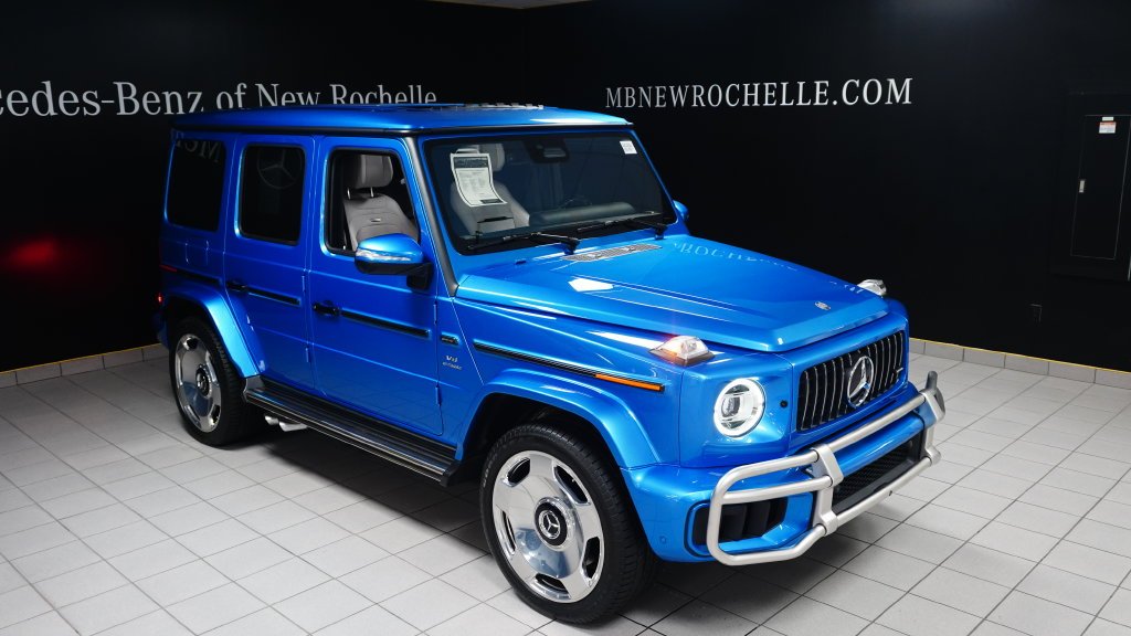 Certified Used 2025 Blue Mercedes-Benz G 63 AMG® image 3