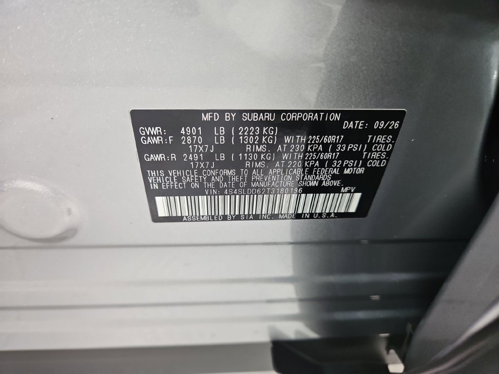 New 2026 Silver Subaru Premium image 29