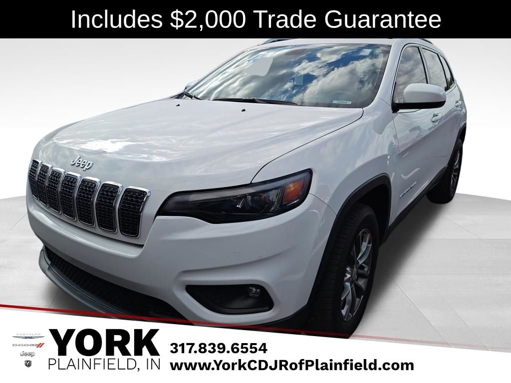 White 2019 Jeep Cherokee Latitude Plus 4WD SUV / Crossover Four-Wheel Drive 9-Speed Automatic