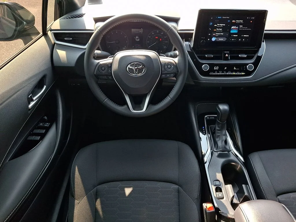 Used 2025 Midnight Black Metallic Toyota SE image 11