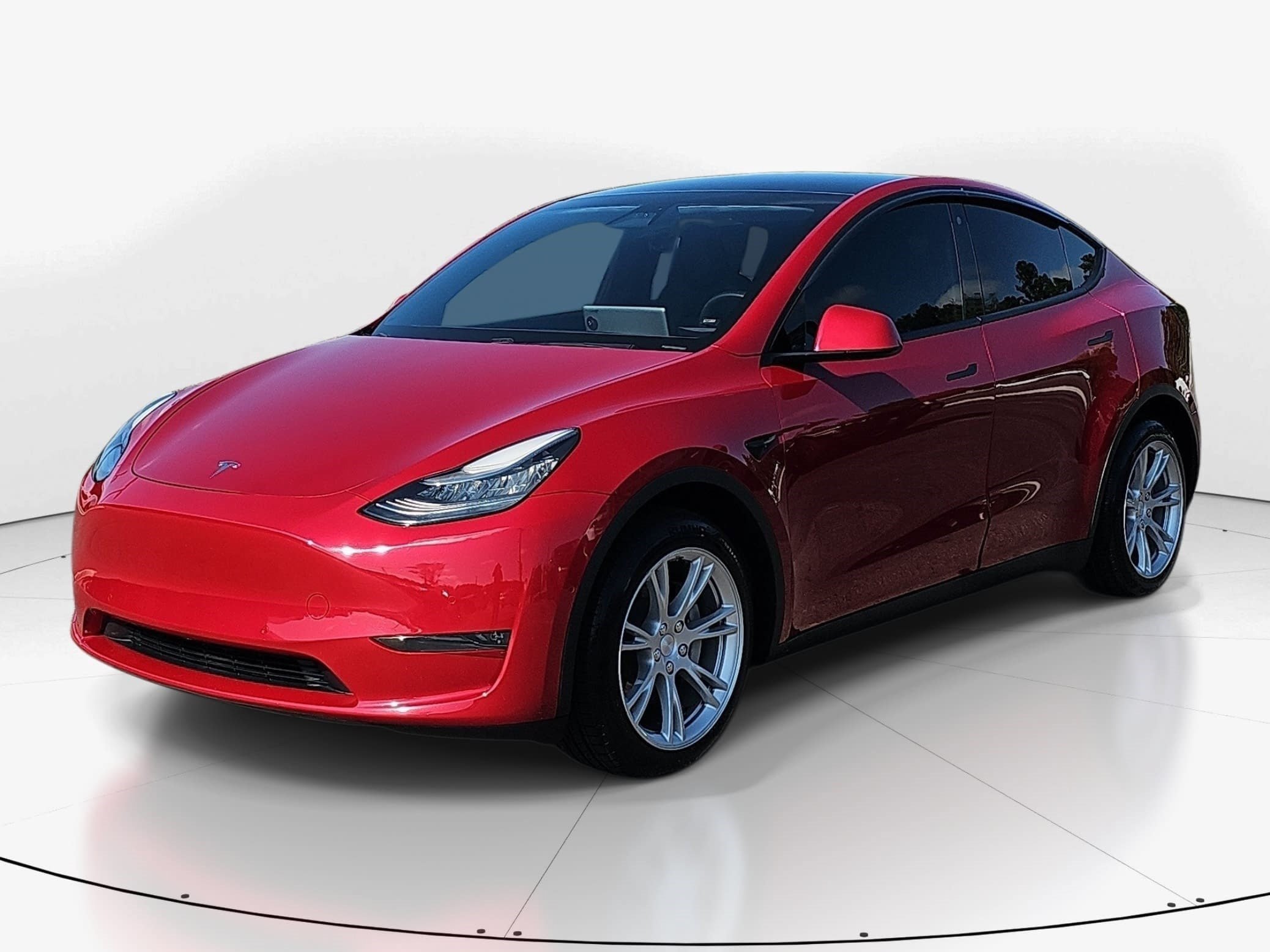 Used 2020 Red Multi-Coat Tesla Long Range image 7