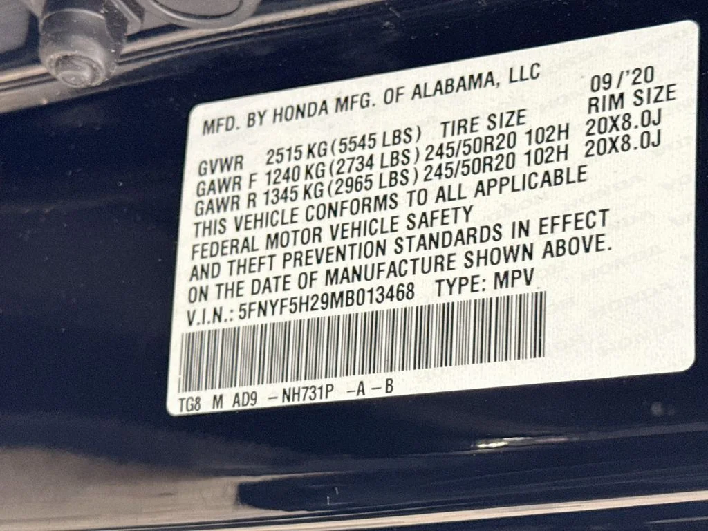 Used 2021 Black Honda Special Edition image 33
