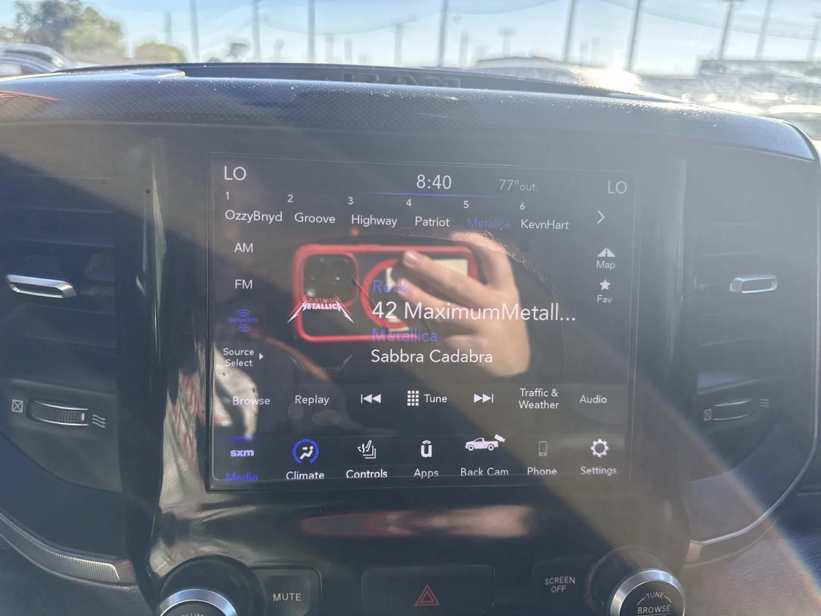 Used 2020 Hydro Blue Pearlcoat Ram Rebel image 24