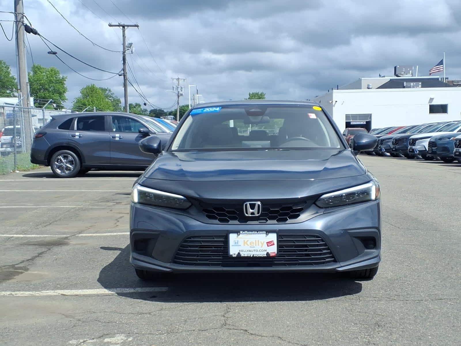 Certified Used 2024 Meteorite Gray Metallic Honda EX-L image 2