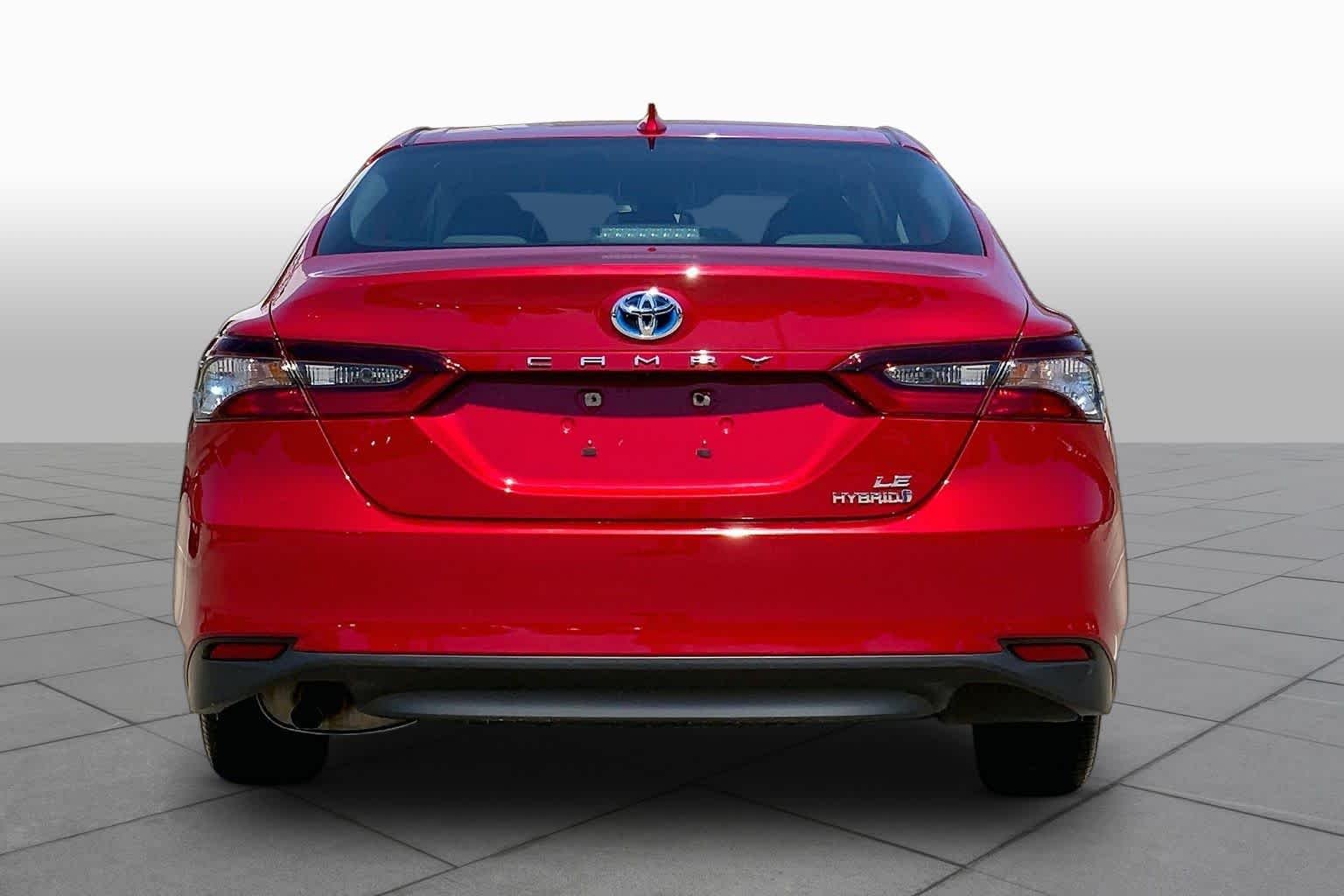 Used 2023 Supersonic Red Toyota Hybrid LE image 5