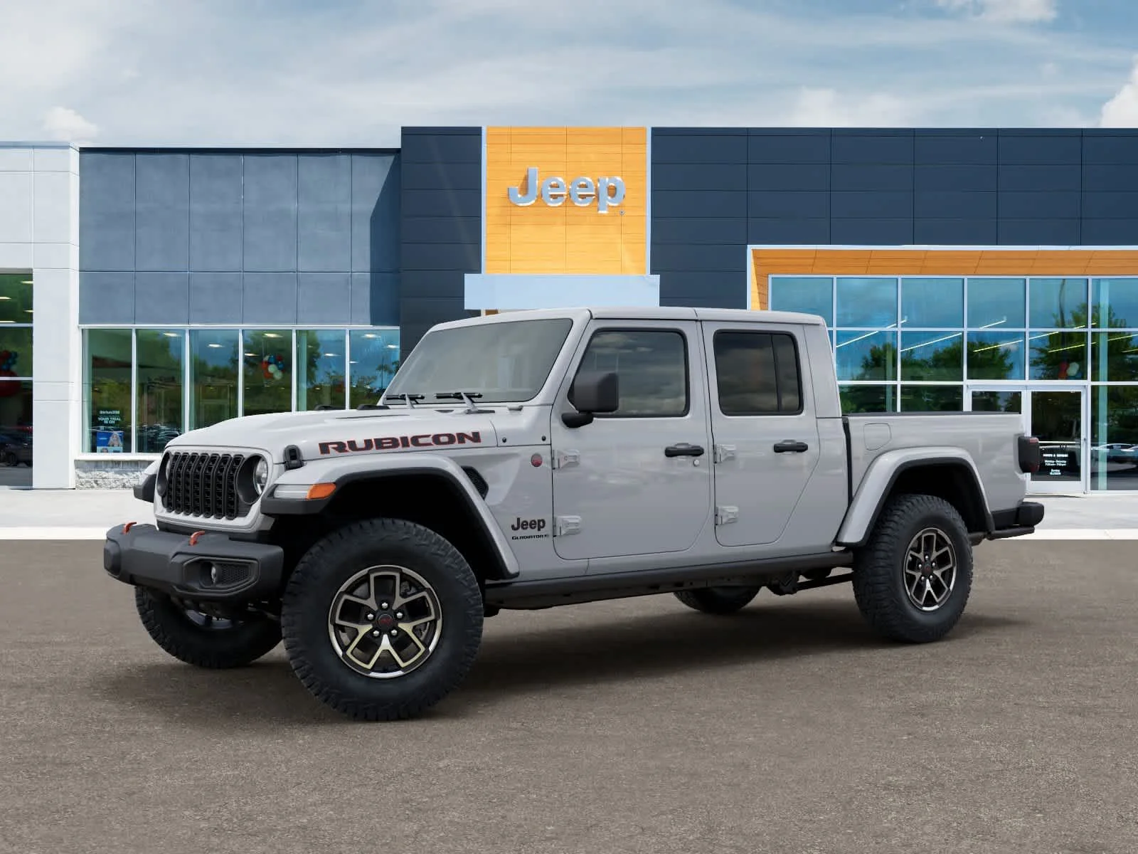New 2026 Bright White Clearcoat Jeep Rubicon image 2