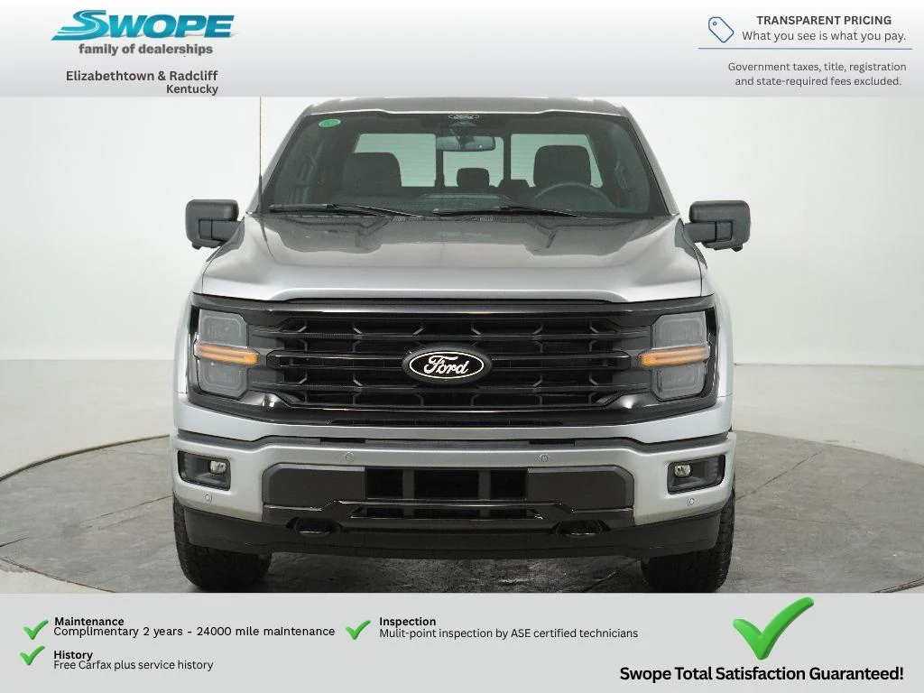 New 2026 Iconic Silver Metallic Ford XLT image 12