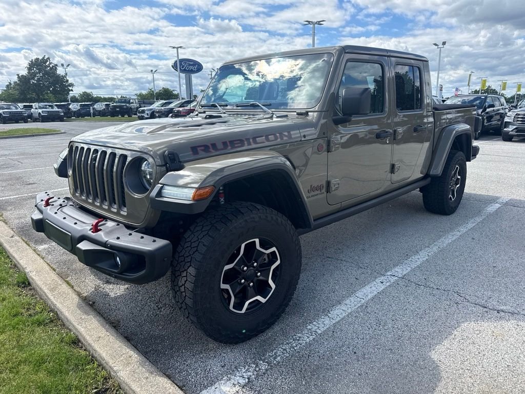 Used 2020 Green Jeep Rubicon image 3