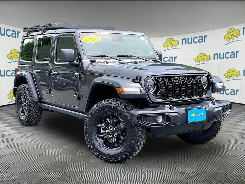 Used 2024 Gray Jeep Willys image 1