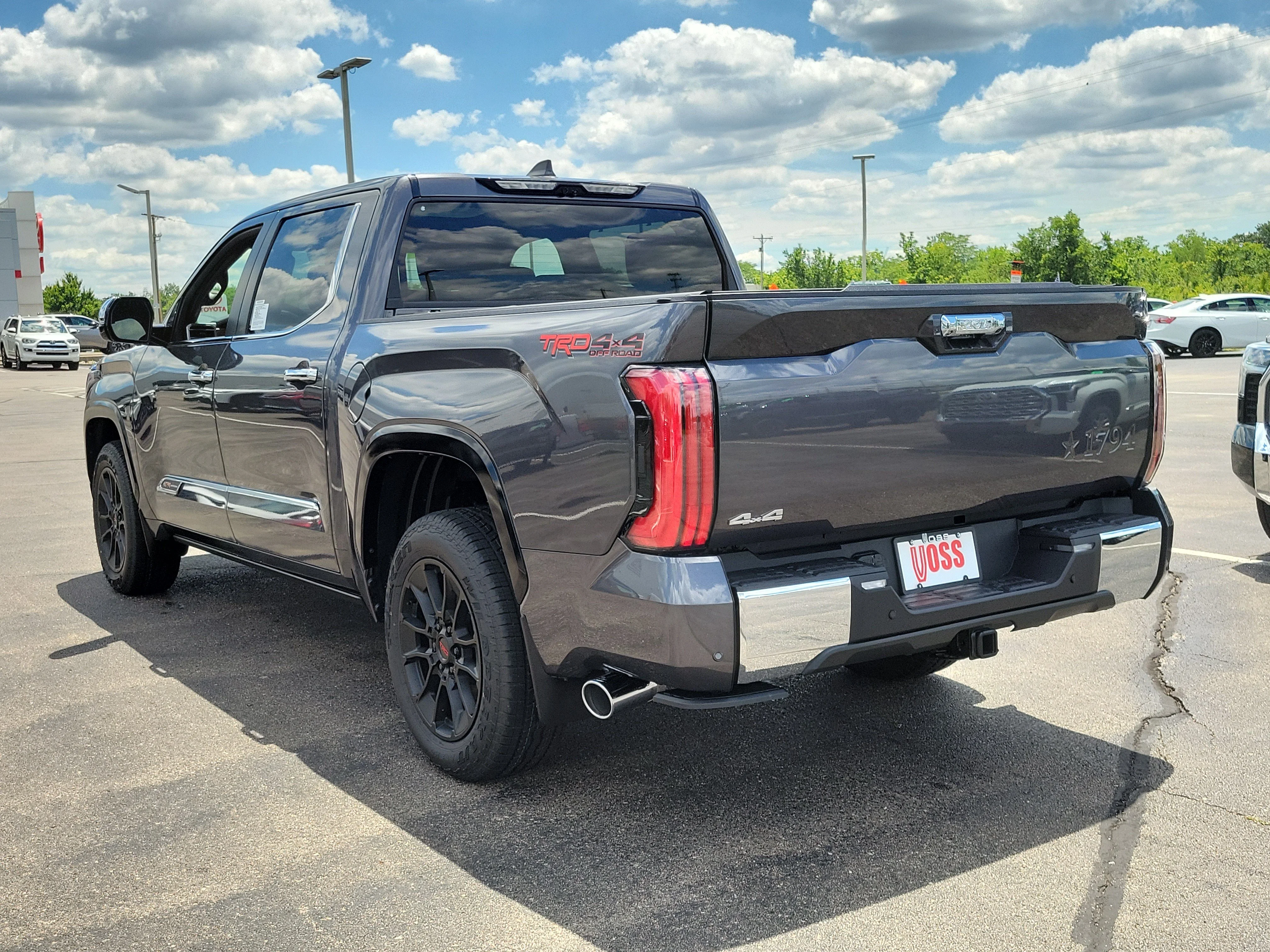 New 2026 Magnetic Gray Metallic Toyota 1794 Edition CrewMax 5.5
