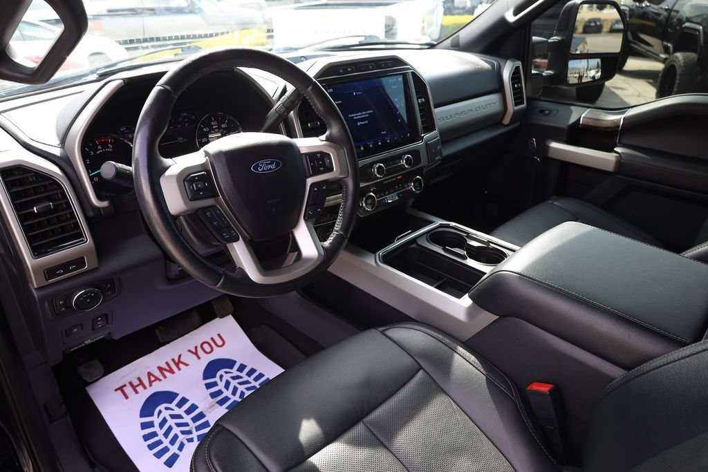 Used 2022 Blue Ford LARIAT image 12