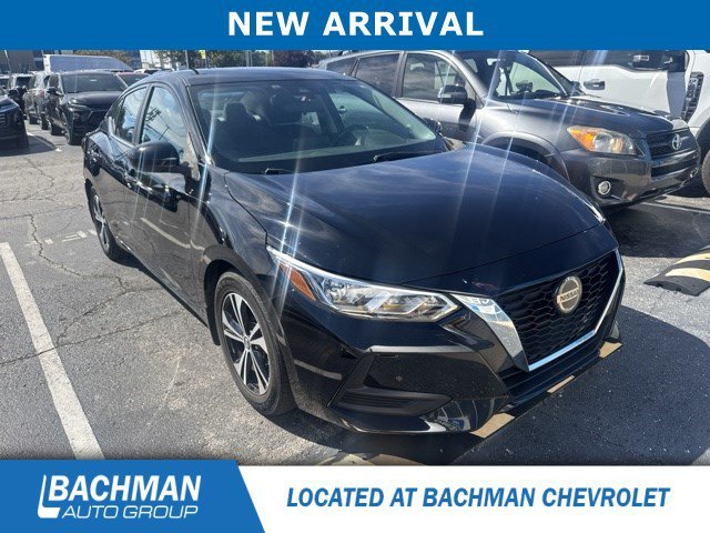 Used 2021 Black Nissan SV Xtronic CVT image 2