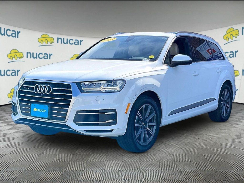 Used 2018 White Audi 3.0T Premium Plus image 3