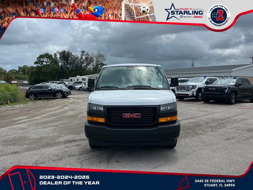 New 2026 Summit White GMC Work Van image 3