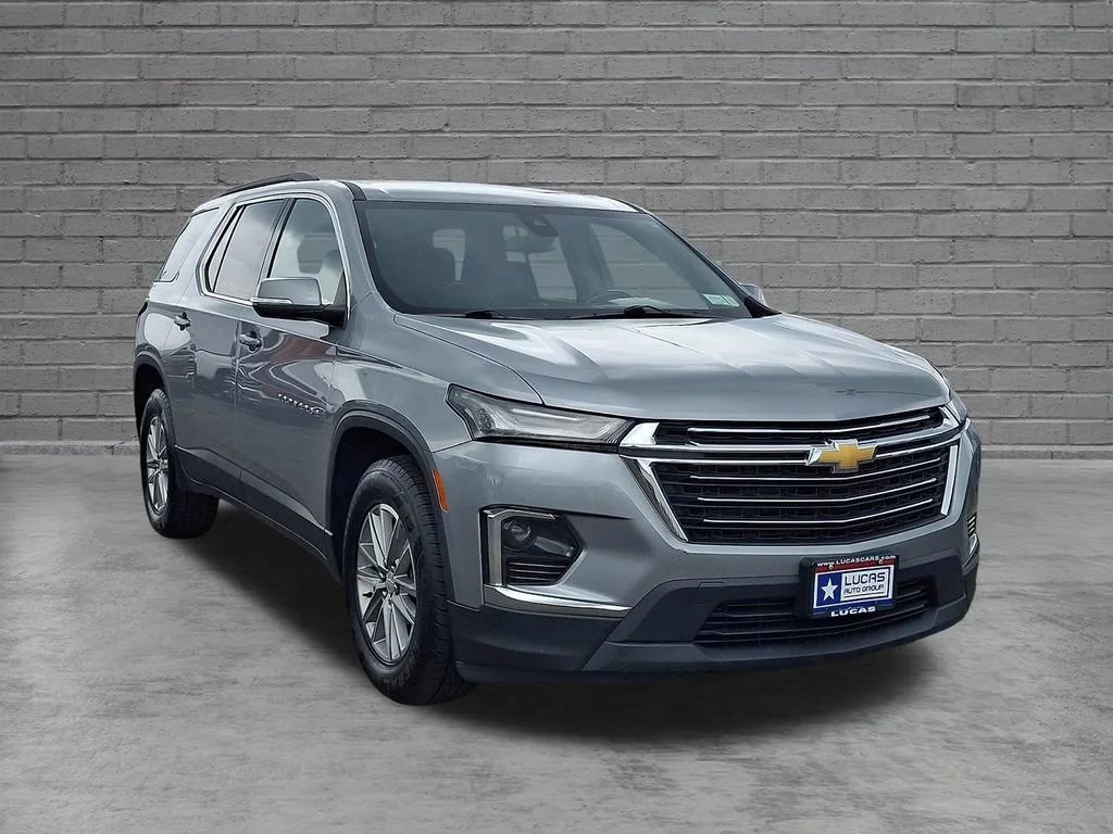 Used 2023 Sterling Gray Metallic Chevrolet LT Leather image 2