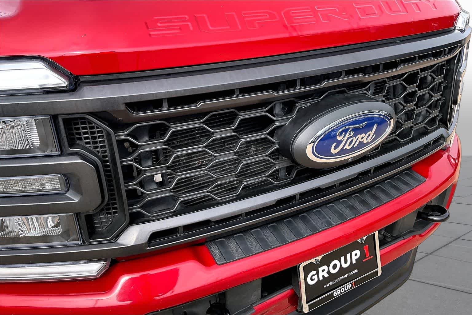 Used 2024 Rapid Red Metallic Tinted Clearcoat Ford LARIAT image 30