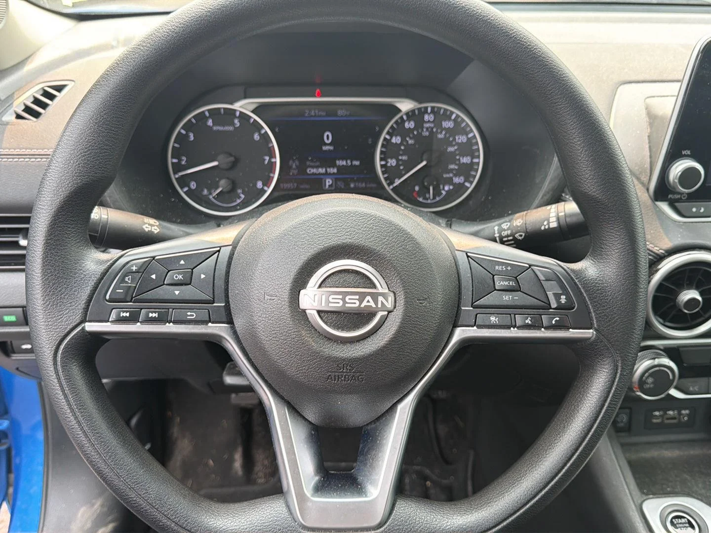 Used 2024 Electric Blue Metallic Nissan SV image 14