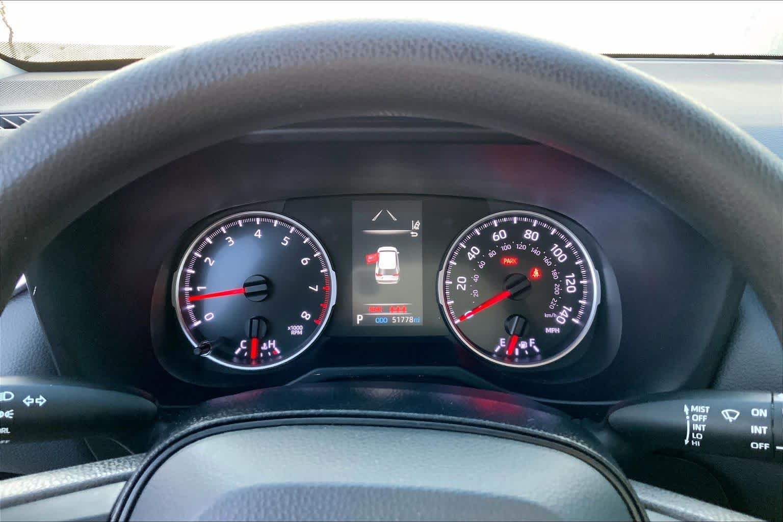 Used 2021 Ruby Flare Pearl Toyota LE image 23