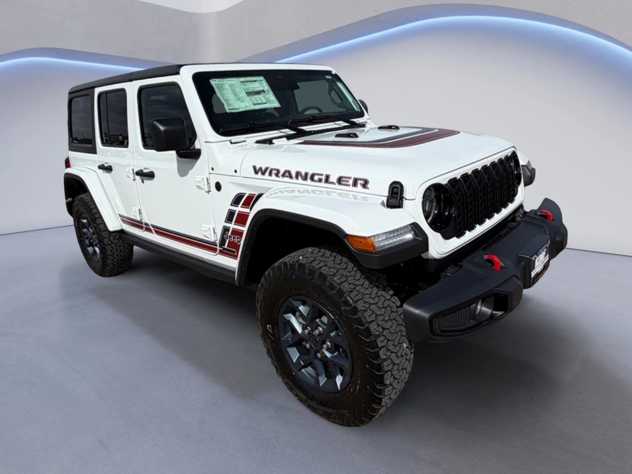 New 2026 Bright White Clearcoat Jeep America 250 image 3