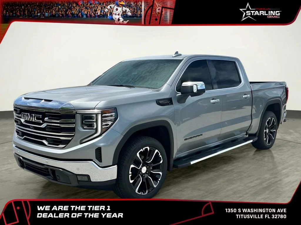 New 2026 Sterling Metallic GMC SLT image 1
