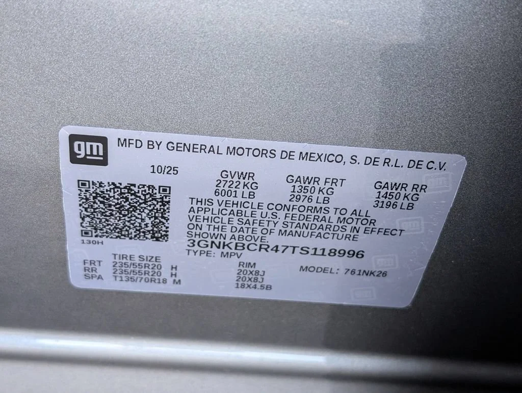 New 2026 Sterling Gray Metallic Chevrolet 2LT image 13
