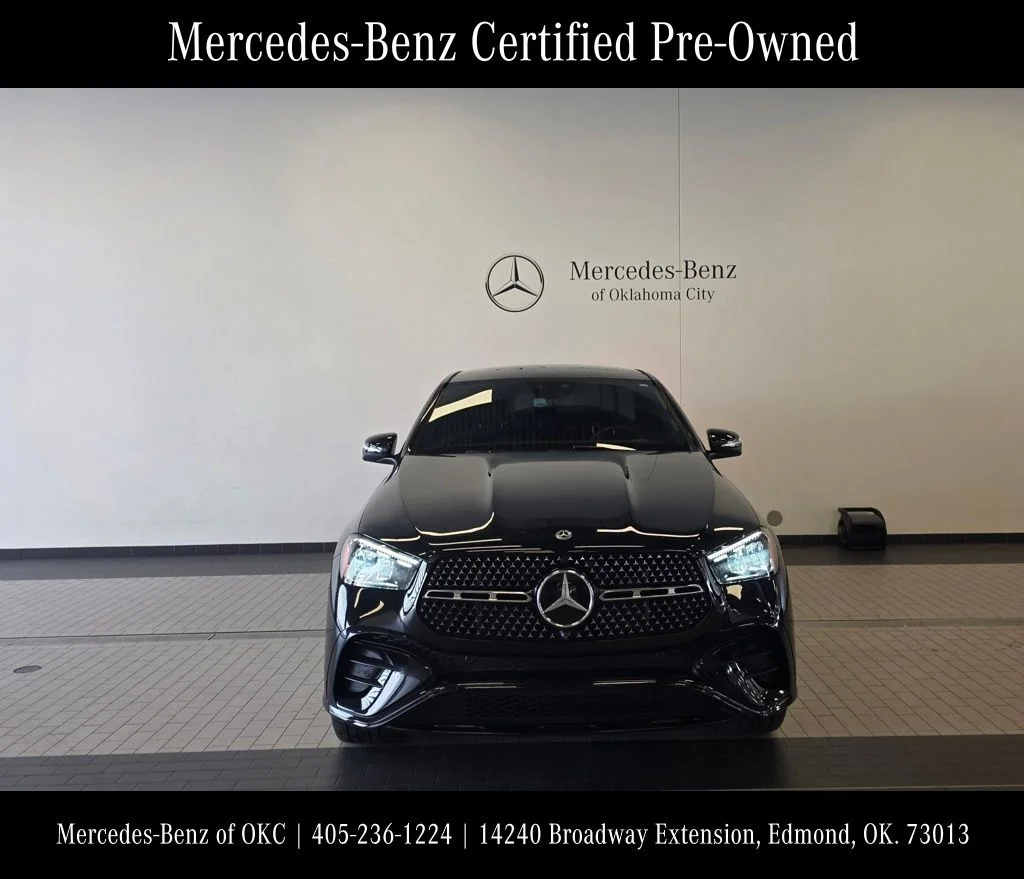 Certified Used 2025 Black Mercedes-Benz GLE 450 image 2