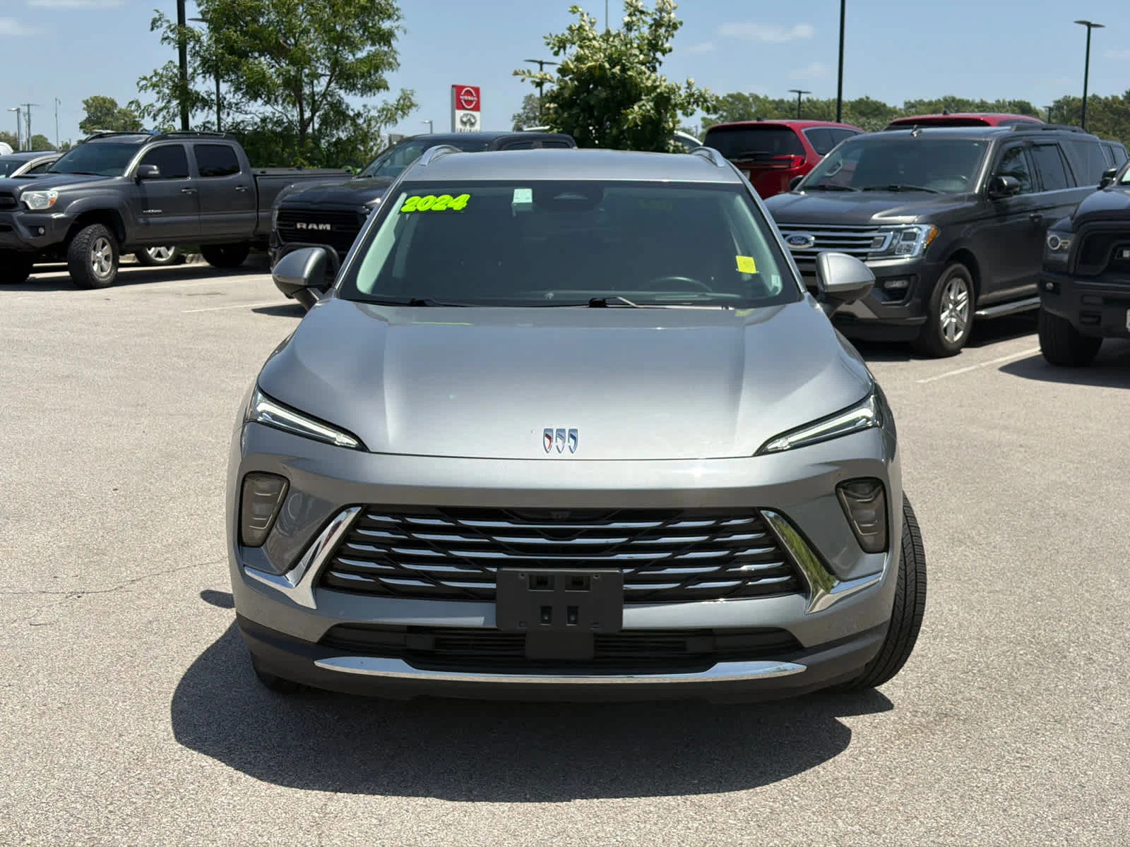 Used 2024 Moonstone Gray Metallic Buick Preferred image 3