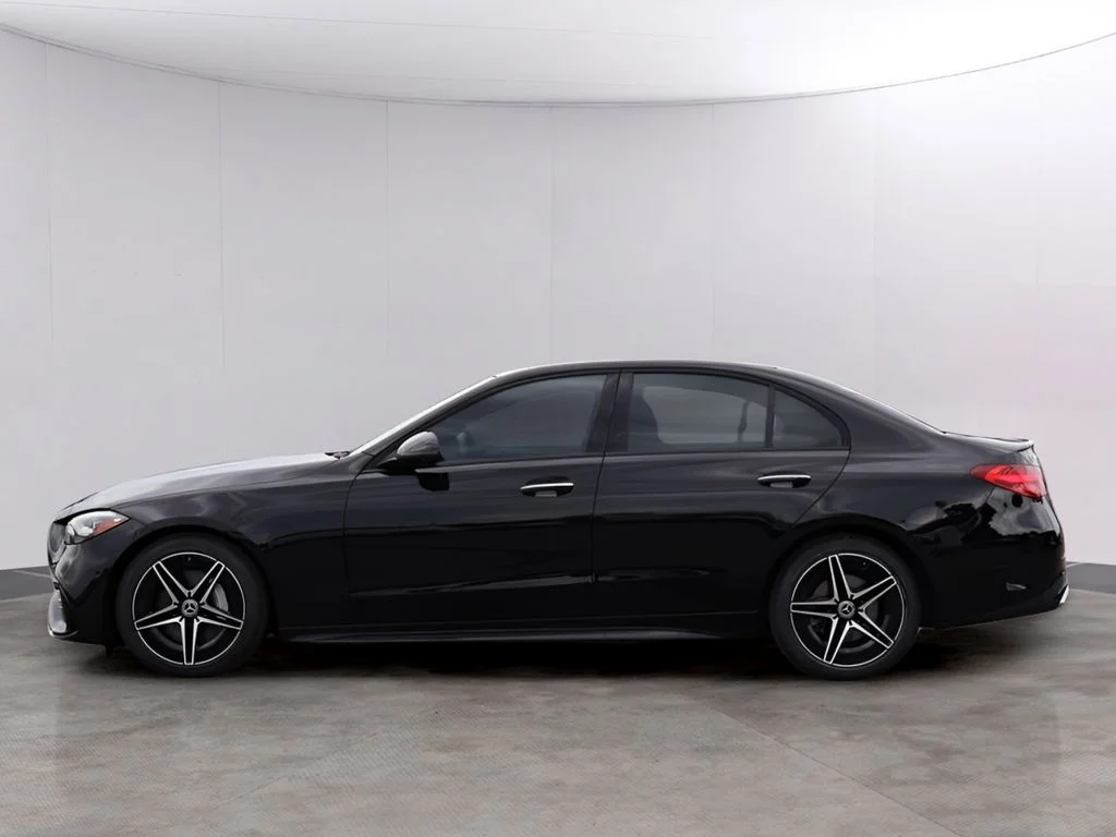 Certified Used 2024 Obsidian Black Mercedes-Benz C 300 image 4
